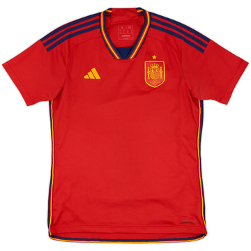 2022-23 Spain Home Shirt - 10/10 - (M)