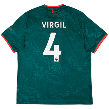2022-23 Liverpool Third Shirt Virgil #4 - 8/10 - (XL)