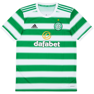 2021-22 Celtic Home Shirt - 9/10 - (M)
