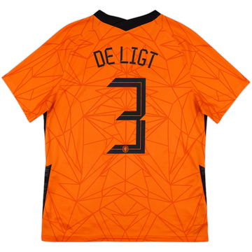 2020-21 Netherlands Home Shirt De Light #3 - 10/10 - (L)