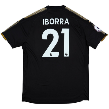 2017-18 Leicester Away Shirt Iborra #21 - 6/10 - (XL)