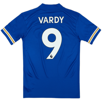 2020-21 Leicester Home Shirt Vardy #9 - 8/10 - (XS)