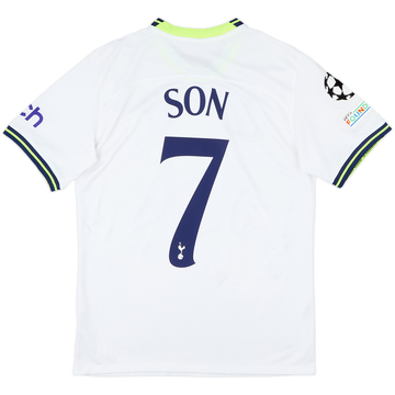 2022-23 Tottenham Home Shirt Son #7 - 8/10 - (S)