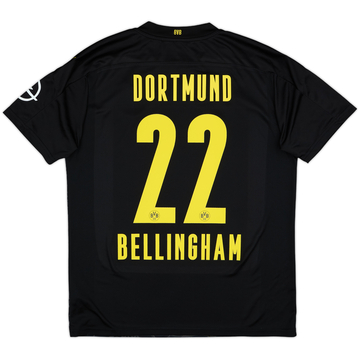 2020-21 Dortmund Away Shirt Bellingham #22 - 8/10 - (L)
