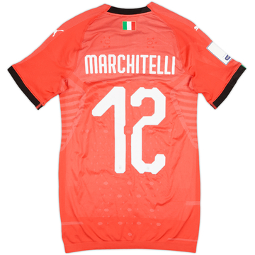 2018 Italy Women's Match Issue GK Shirt Marchitelli #12