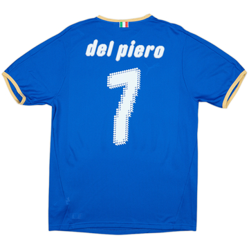 2007-08 Italy Basic Home Shirt Del Piero #7 - 10/10 - (M)