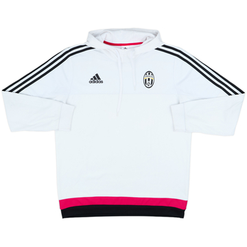 2015-16 Juventus adidas Hooded Top - 7/10 - (L)