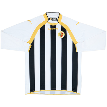 2010-11 Ascoli Home L/S Shirt - 8/10 - (XL)