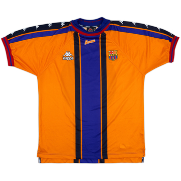 1997-98 Barcelona Away Shirt - 8/10 - (XL)