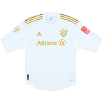 2022-23 Bayern Munich Womens Player Issue Away L/S Shirt - 9/10 - (S/M)