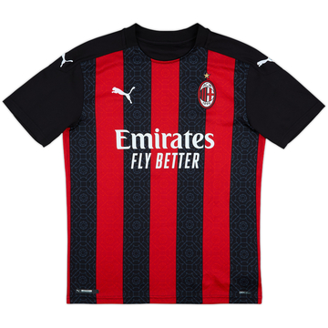 2020-21 AC Milan Home Shirt #24 - 10/10 - (M)