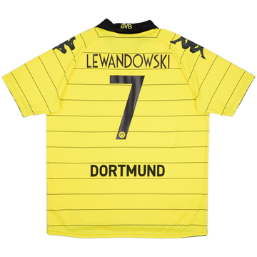 2010-11 Borussia Dortmund Home Shirt Lewandowski #7 - 6/10 - (XXL)
