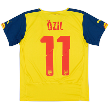 2014-15 Arsenal Away Shirt Ozil #11 - 5/10 - (XL.Boys)