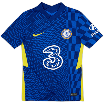 2021-22 Chelsea Home Shirt - 6/10 - (S.Boys)