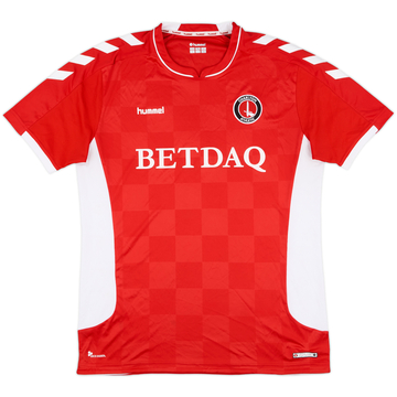 2018-19 Charlton Home Shirt - 8/10 - (XL)