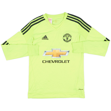 2015-16 Manchester United GK Shirt - 5/10 - (L.Boys)