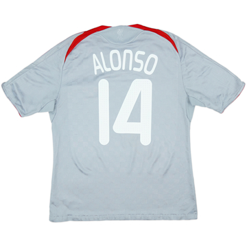 2008-09 Liverpool Camiseta Visitante Alonso #14 - 6/10 - (L)