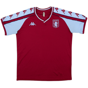 2021-22 Aston Villa Kappa Kombat Pro Training Shirt - 8/10 - (L)