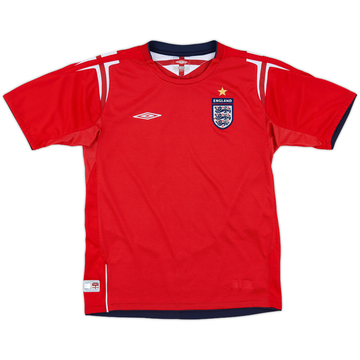 2004-06 England Away Shirt - 9/10 - (L.Boys)