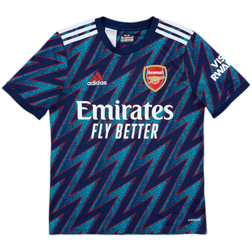 2021-22 Arsenal Third Shirt - 10/10 - (XL.Boys)