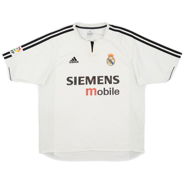 2003-04 Real Madrid Home Shirt - 5/10 - (L)