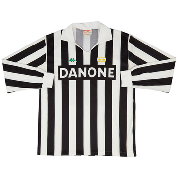 1992-94 Juventus Home L/S Shirt #10 - 5/10 - (L)