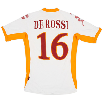 2010-11 Roma Away Shirt De Rossi #16 - 5/10 - (M)