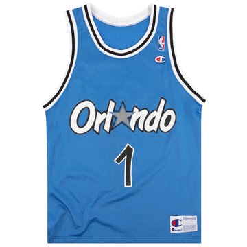 1994-95 Orlando Magic Hardaway #1 Champion Jersey (Away) M