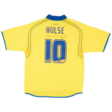 2006-07 Leeds United Signed Away Shirt Hulse #10