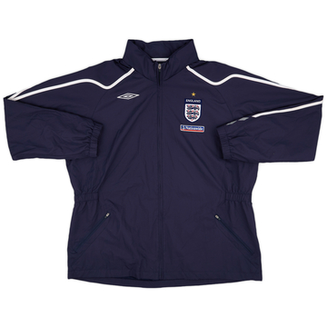 2007-09 England Umbro Hooded Rain Jacket - 8/10 - (XXL)
