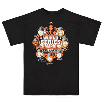2014 San Francisco Giants World Series Champions Graphic Tee M