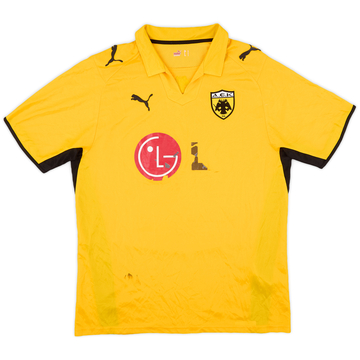 2008-09 AEK Athens Home Shirt - 4/10 - (L)