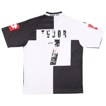 2004-05 Siena Match Issue Home Shirt Tudor #7