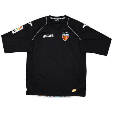 2011-12 Valencia Away L/S Shirt - 9/10 - (S)