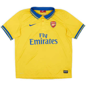 2013-14 Arsenal Away Shirt - 8/10 - (XL.Boys)