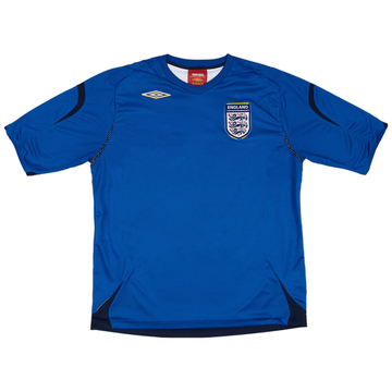 2006-08 England GK S/S Shirt - 5/10 - (XL)