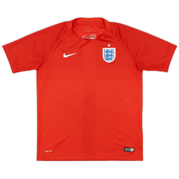2014-15 England Away Shirt - 8/10 - (XL.Boys)