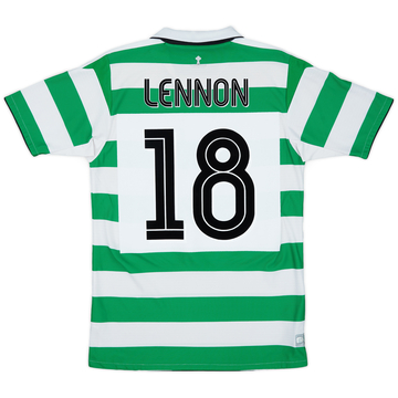 2004-05 Celtic Home Shirt Lennon #18 - 7/10 - (S)