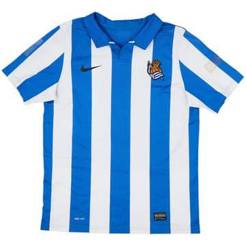 2012-13 Real Sociedad Home Shirt - 4/10 - (S)