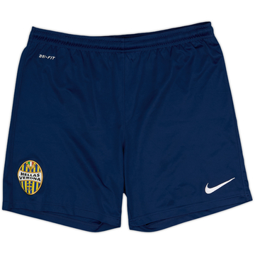 2015-16 Hellas Verona Home Shorts - 9/10 - (S)