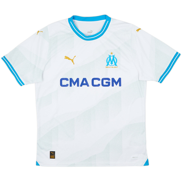2023-24 Olympique de Marsella Camiseta Local - 10/10 - (L)