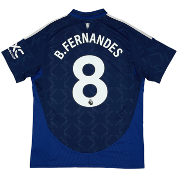 2024-25 Manchester United Away Shirt B.Fernandes #8 - 10/10 - (L)