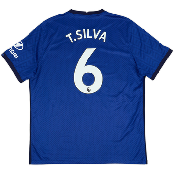 2020-21 Chelsea Home Shirt T.Silva #6 - 10/10 - (XL)