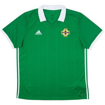 2018-19 Northern Ireland Home Shirt - 9/10 - (XL)