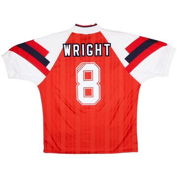 1992-94 Arsenal Home Shirt Wright #8 - 9/10 - (L)
