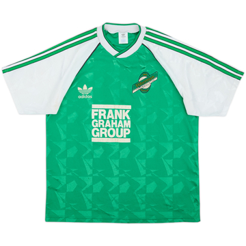 Camiseta de local del Hibernian 1989-91 - 8/10 - (M/L)