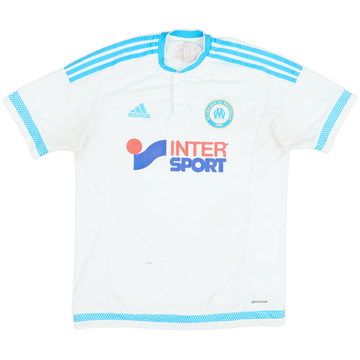 2015-16 Olympique Marseille Home Shirt - 4/10 - (M)