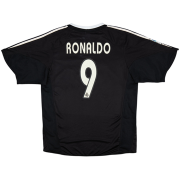2004-05 Real Madrid Away Shirt Ronaldo #9 - 5/10 - (M)