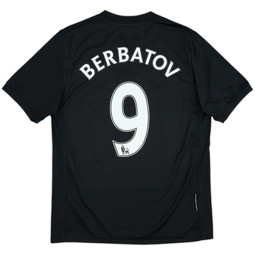 Camiseta de visitante del Manchester United 2009-10 Berbatov #9 - 6/10 - (S)