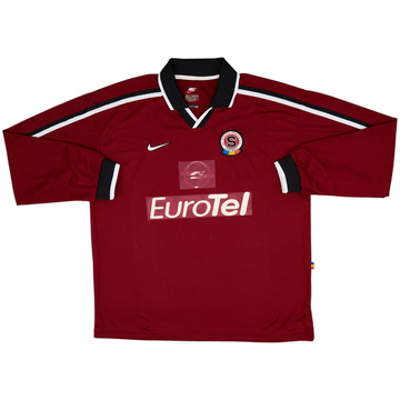 Camiseta de local de manga larga del Sparta Prague 1997-99 - 6/10 - (XL)